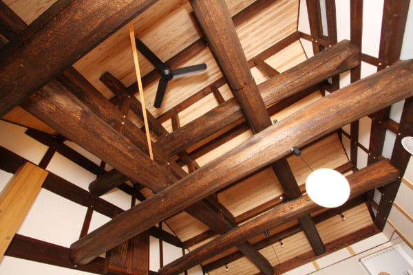 自然素材を使った建築