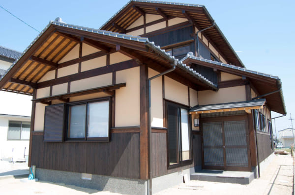 自然素材を使った建築